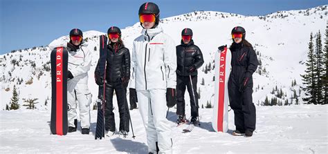 prada ski gear